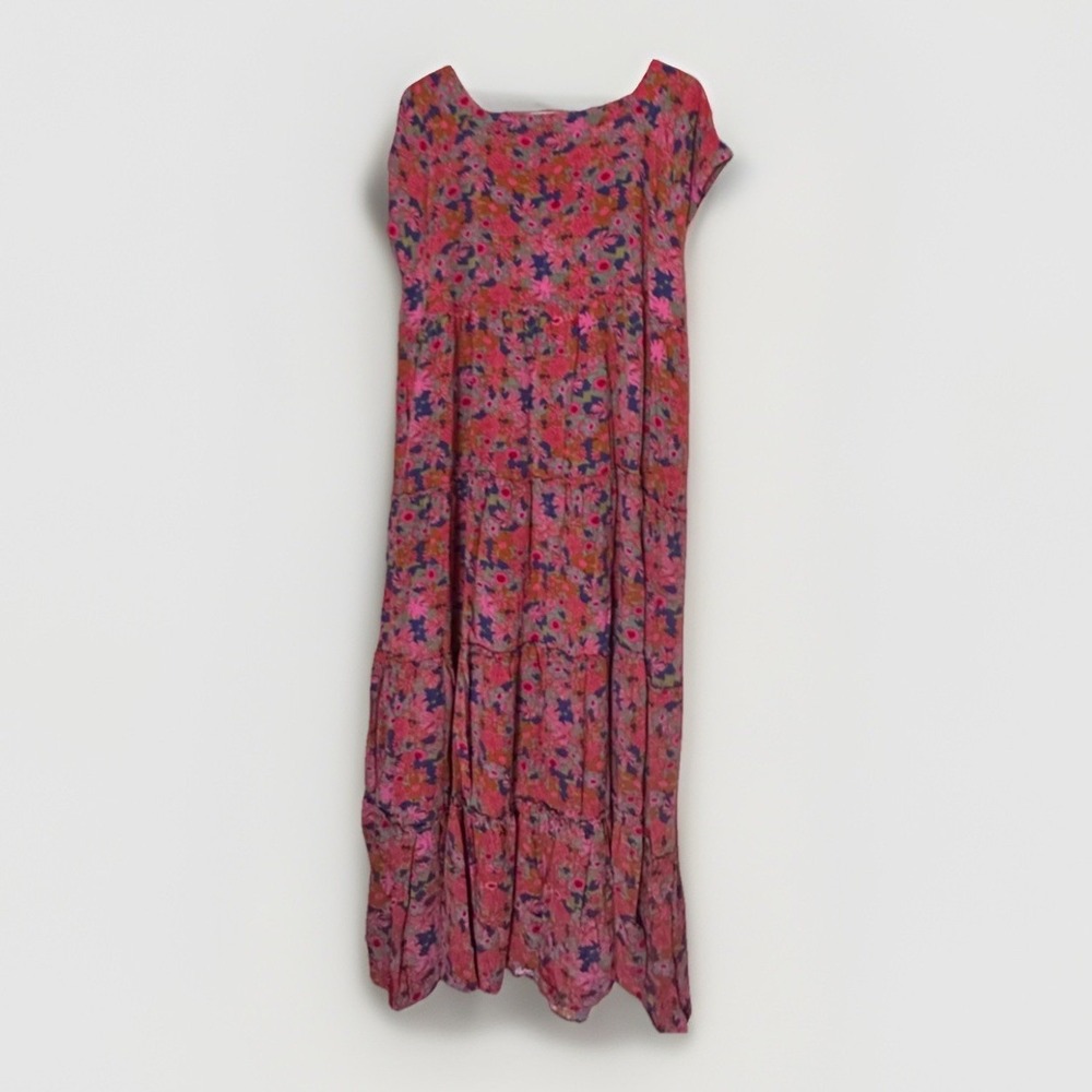 NATURAL LIFE Pink Floral Maxi Dress - Picture 2 of 6